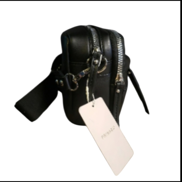 Primark Black Quilted Crossbody Camera Bag - Picture 3 of 6